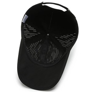 Gorra de béisbol en blanco con logotipo personalizado fabricante al por mayor gorra de algodón promocional de 6 paneles - Product Image 5