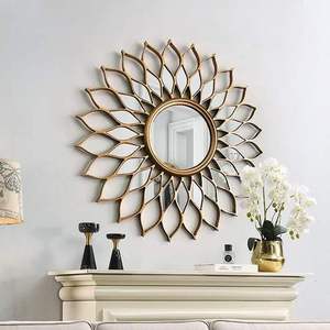 Miroir mural de qualité supérieure en métal pour la maison salon hôtel couloir utilisation décorative miroir mural suspendu - Product Image 3