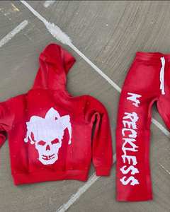 Fabricant de vêtements de rue en gros personnalisés, sweat-shirt à capuche en coton respirant, lourd, avec appliqué personnalisé, broderie, strass - Product Image 3