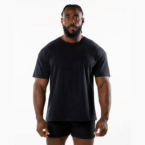 Custom Men's <b>T</b>-<b>Shirt</b> Regular Fit Lightweight Breathable Anti-Pilling Solid Color O-Neck <b>Collar</b> Quick Dry Casual Cotton <b>Shirt</b> - Product Image 1
