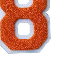 2024 patchs chenille Logo personnalisé accessoires de vêtement patchs broderie Logo conception selon la demande OEM du client - Product Image 5