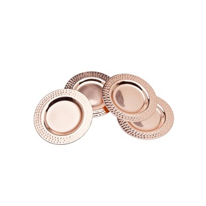 Top Demanding Brass <b>Coasters</b> Hammered Solid Brass <b>Coasters</b> Handmade Copper <b>Coasters</b> <b>for</b> <b>Drinks</b> Tabletop Decorations Best Price - Product Image 3