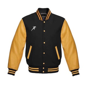 Vestes universitaires personnalisées OEM Vestes légères en laine personnalisées à manches longues Vêtements d'hiver Veste de baseball universitaire pour hommes de toutes tailles - Product Image 3