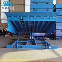 Nouveau niveleur de quai hydraulique en acier au niveau du sol avec construction en béton Capacité de 8 à 10 tonnes