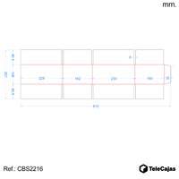 Boîte en carton postale robuste et compacte avec rabats pour l'expédition 228x160x102mm BLANC Intérieur avec impression en relief