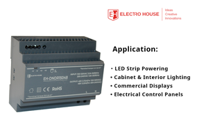 Alimentation électrique 48V 3.2A 153.6W, alimentation sur rail DIN, alimentation à découpage 48V DC, convertisseur AC DC, contrôle d'automatisation industrielle - Product Image 4