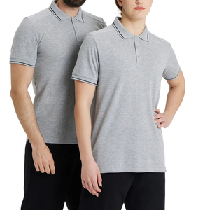 Meilleures ventes 100% coton unisexe pour polos Qualité supérieure Séchage rapide Design uni personnalisé avec motif uni Différents - Product Image 2