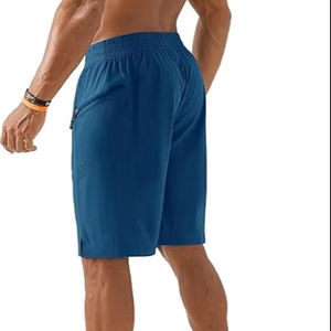 Prix direct usine – Bermuda décontracté pour homme en coton/spandex respirant avec taille élastique et boutons, personnalisable avec logo - Product Image 6