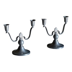 Handmade Durable Eco-Friendly Aluminum Classic Candle Holder for Luxurious Home Decor for Easter Christmas Wedding <b>Table</b> - Product Image 2