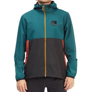 Chaqueta Cortavientos Ligera para Hombre, Transpirable e Impermeable, Chaqueta Cortavientos para Viajes - Product Image 1