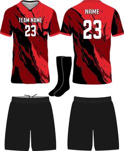 Uniforme de Fútbol de Último Diseño, Estilo Nuevo, Uniforme de Fútbol de Color Sólido de Primera Calidad en Venta - Product Image 2