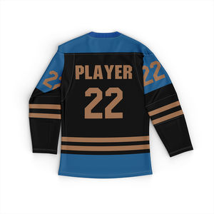 Todos los colores transpirable popular Jersey de hockey sobre hielo Etiqueta privada casual liso Jersey de hockey sobre hielo con logotipo Profesional - Product Image 2