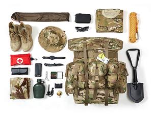 Chúng tôi lớn Olive xanh Alice gói chiến thuật Ba lô Alice lĩnh vực kim loại túi với khung - Product Image 6