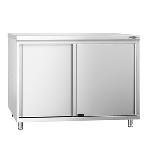 ตู้เก็บของพื้นสแตนเลส PREMIUM - 1000x600 มม. - พร้อมประตูบานเลื่อน - Product Image 3