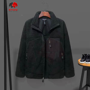 Veste en polaire tissée personnalisée Ryan Pro Gear pour l'hiver, unisexe, à capuche, col montant, design confortable et respirant, logo personnalisé sur le devant - Product Image 5