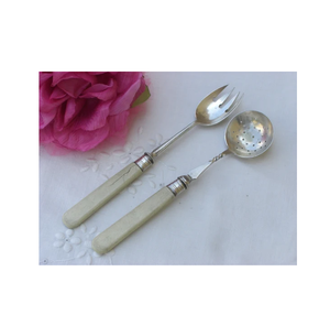 Customized Flatware Set <b>Bone</b> Inlay <b>Handle</b> Fork Butter <b>Knife</b> Stainless Steel Dinnerware Cutlery Set New Arrivals Cutlery Set - Product Image 4