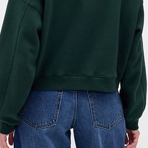 Sudadera de Mujer de Algodón Suave/Poliéster con Mangas Completas y Cuello Redondo, Corte Holgado para un Uso Cómodo e Informal - Product Image 6