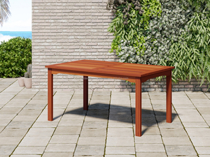Modern Minimalist Sturdy Wood <b>Dining</b> <b>Table</b> Set Comfortable Garden Chairs Apartment Courtyard Living Room Outdoor Hotel Park - Product Image 2
