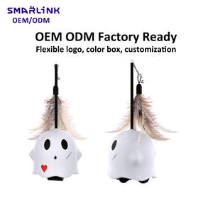 Interactief, milieuvriendelijk veren katten speeltje, USB oplaadbaar met automatische beweging voor binnenkatten, zelfspelend. |   Producent van huisdierenspeelgoed - Product Image 1