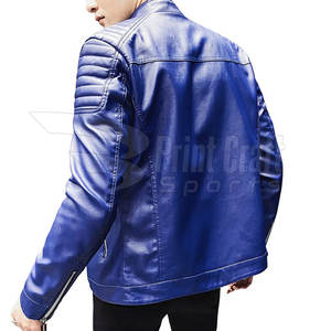 Best Fabric <b>Light</b> Weight <b>Men</b> Leather Winter <b>Jacket</b> Outdoor Use New Design <b>Men</b> Leather <b>Jacket</b> - Product Image 2