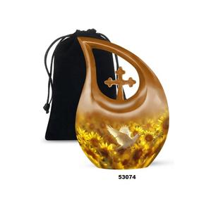 ถุงผ้ากำมะหยี่อลูมิเนียมสำหรับงานศพแบบไม่มีขี้เถ้าจากมนุษย์ - Product Image 3