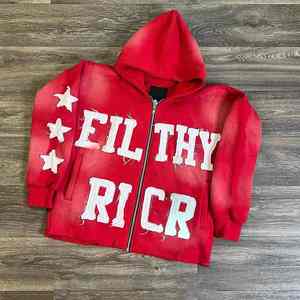 Sweat-shirt pour hommes personnalisé style pull-over 100% coton polaire à manches longues OEM coupe confortable disponible en gros - Product Image 5