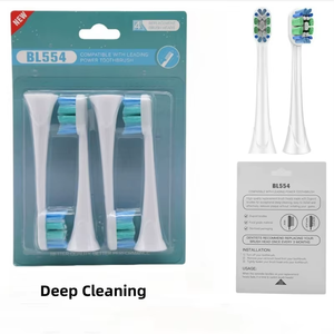 Lot de 8 recharges de brosses à dents électriques souples de qualité supérieure avec poils en cellulose Dupont pour Oral-B, idéales pour usage commercial, extérieur et domestique - Product Image 3