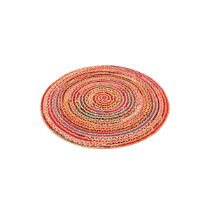 Juego de alfombras redondas de yute orgánico de excelente calidad, estilo clásico bordado hecho a mano para sala de estar, dormitorio, suministro a granel, alfombras y juegos - Product Image 4