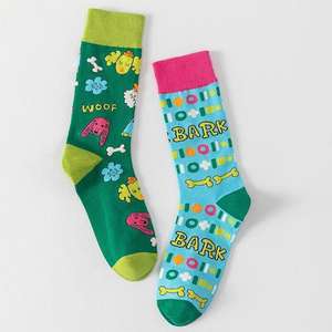 2025 New Fashion Fun Bunte Früchte Lebensmittel Blume Tier Cartoon Lustige süße Baumwoll socken für Geschenke - Product Image 4