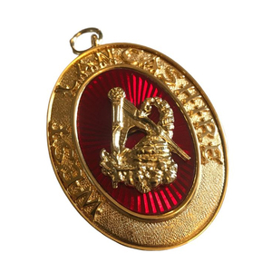 Venta Directa de Fábrica, Joya de Collar de Maestro Pasante del Preceptorio Real Irlandés Negro, Proveedor de Joyas Masónicas - Product Image 5