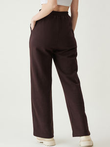 กางเกงขาตรงผ้าเทอร์รี่เอวยางยืดและเชือกผูกสำหรับลูกค้าร้านบูติกและเสื้อผ้าออกแบบได้ตามต้องการ - Product Image 5