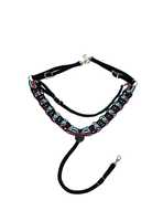 Meilleure vente macramé avec pierre précieuse ensemble complet collier de poitrine fantaisie bride collier de poitrine Wither Strap Barrel Rein Saddles