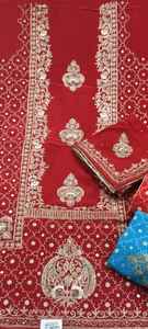 Diseño moderno sin coser bordado a mano de seda Salwar Kameez Indian Fashion-Forward Party Wear para mujeres para tradicional - Product Image 2