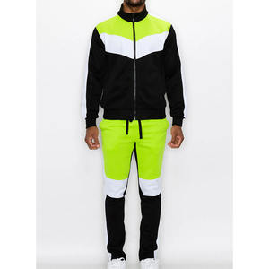 Survêtement de haute qualité Jogging Zipper Cargo Jersey Survêtement Ensemble Polyester Nylon Tech Fleece Logo personnalisé Survêtement pour hommes - Product Image 5