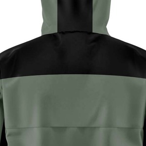 Personnalisé 450g Imperméable Hommes Coupe-Vent Sportswear Veste À Capuche Coupe-Vent Broderie Patchwork Mode Couverture De Pluie Extérieure - Product Image 6