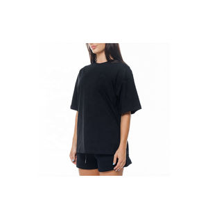 Precio barato superventas camisetas Slim Fit camiseta OEM servicio personalizado mujer Camiseta de manga corta - Product Image 1