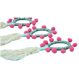 Produit tendance Rond de serviette en rotin Artisanat Table de mariage Décorer et restaurant Rondes de serviette en toile de jute de bambou corde - Product Image 4