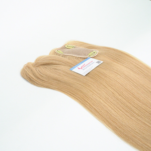 วิกผมคนสำหรับผิวด้านบนวิกผมยาวสีบลอนด์ฐานผ้าไหม - Product Image 2