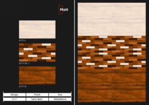 Carreaux muraux en céramique 300x600mm, décor moderne, salle de bain, cuisine, finition brillante ou mate, texture effet sucre, design mural intérieur luxueux - Product Image 5