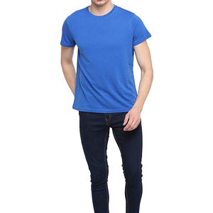 Camisetas Personalizables de Manga Corta y Corte Regular para Hombre, Ligeras, 220 GSM, Cuello Redondo, Camisetas Deportivas para Hombre - Product Image 6