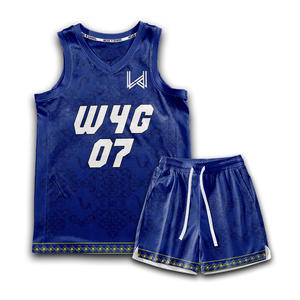 Conjunto de Uniforme de Baloncesto Reversible Personalizable para Hombre, 100% Poliéster, Secado Rápido, Transpirable, que Absorbe la Humedad - Product Image 5