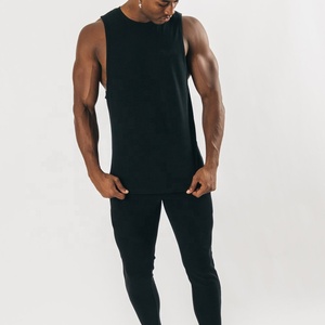 Vente directe d'usine 100% coton hommes Gym hommes débardeurs produits tendance respirant débardeur hommes entraînement débardeurs - Product Image 6