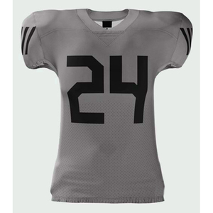 Ensemble de maillots de football américain respirant en gros Maillot de sublimation à motif imprimé lettres pour adultes unisexes - Product Image 4