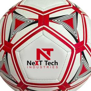 Balón de entrenamiento de fútbol de Next Tech Industries, material de PU para fines de entrenamiento con diseño personalizado y logotipo personalizado - Product Image 2