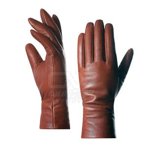 Guantes de cuero de moda más vendidos Mejor precio Guantes de cuero de moda de buena calidad Guantes de cuero de tamaño personalizado - Product Image 1