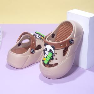 Récolte Haute Qualité Panda Sabots Garçons Chaussures Confortables Enfant Sabots Pantoufles EVA Sabot Sandales - Product Image 5