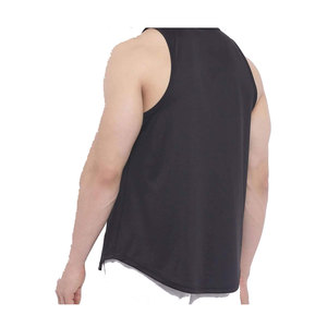 Débardeur sans manches pour hommes Vente en gros OEM Vêtements d'été avec logo personnalisé Vêtements côtelés pour entraînement Gym Fitness Sportswear Grande taille Entraînement - Product Image 2