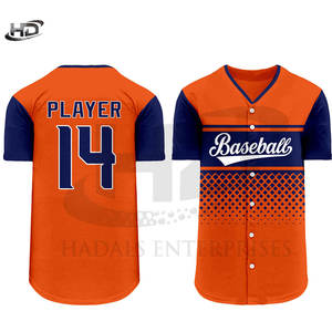 Uniforme de baseball respirant de haute qualité Uniforme de baseball à manches courtes Uniforme de baseball en vrac - Product Image 4
