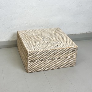 Rectangular Lidded Basket Natural Rattan <b>Boxes</b> Eco Friendly <b>Storage</b> Box for Toy lego Game Kids Room <b>Decor</b> - Product Image 4