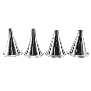 VENTE CHAUDE – Lot de 4 Spécula Otologiques pour Otoscope, en Acier Inoxydable Allemand, pour Adultes, Usage Hospitalier - Product Image 1